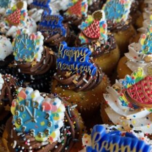 New years cupcakes