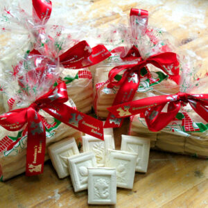 bennisons-bakery-christmas-springerle Picture of christmas springerle cookies inside bags and on the table