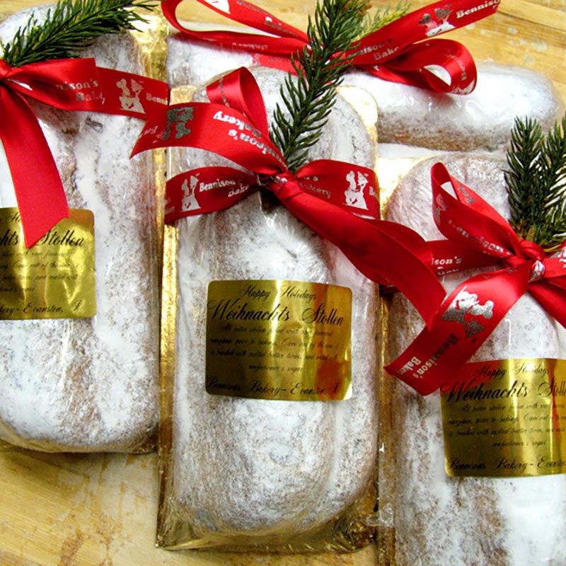 bennisons-bakery-christmas-stollen Picture of christmas stollen