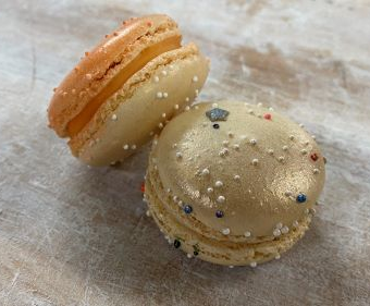 champagne macaron